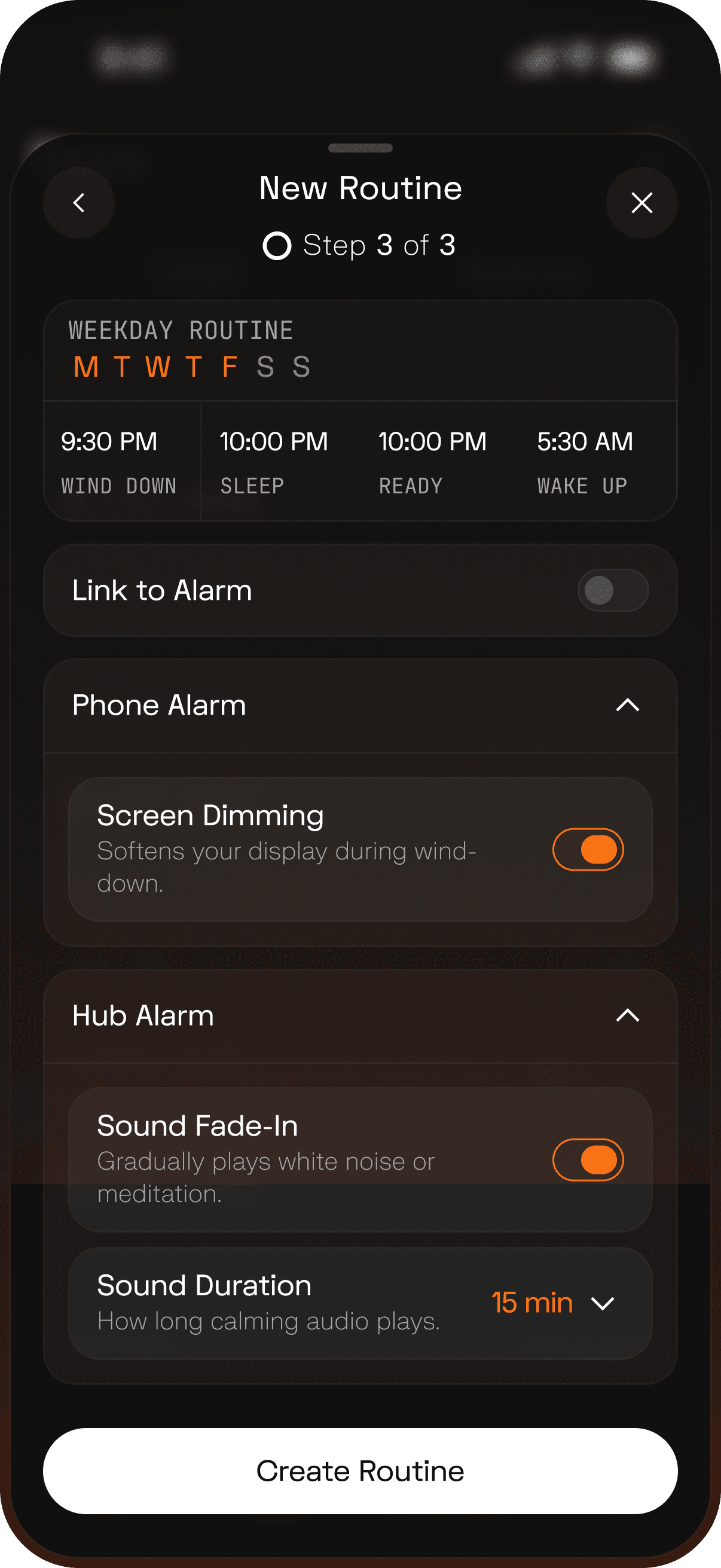 Sleep Routines